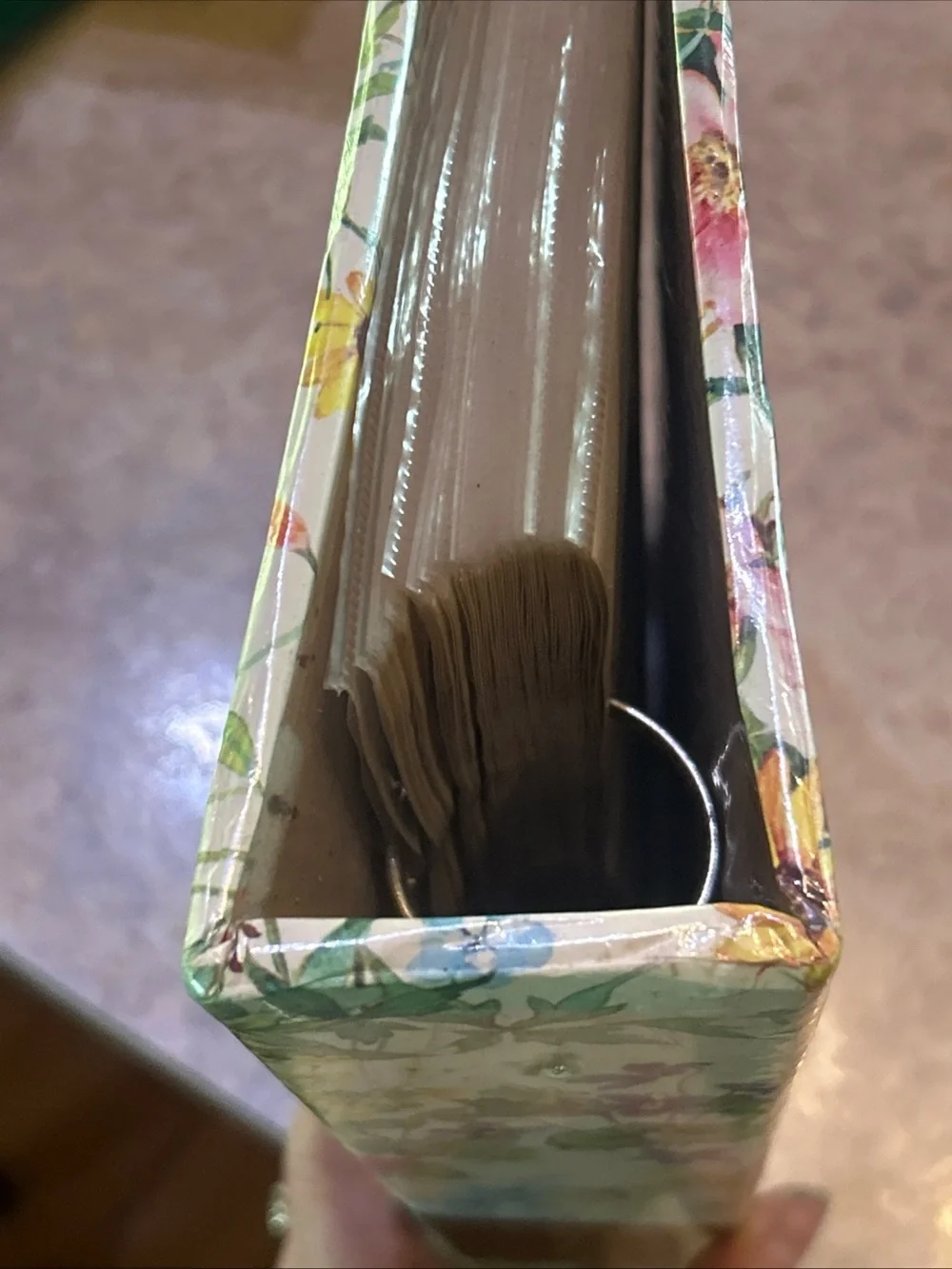 Pioneer 300 Pocket Floral Photo Album - Pastel Multicolor-New Old Stock